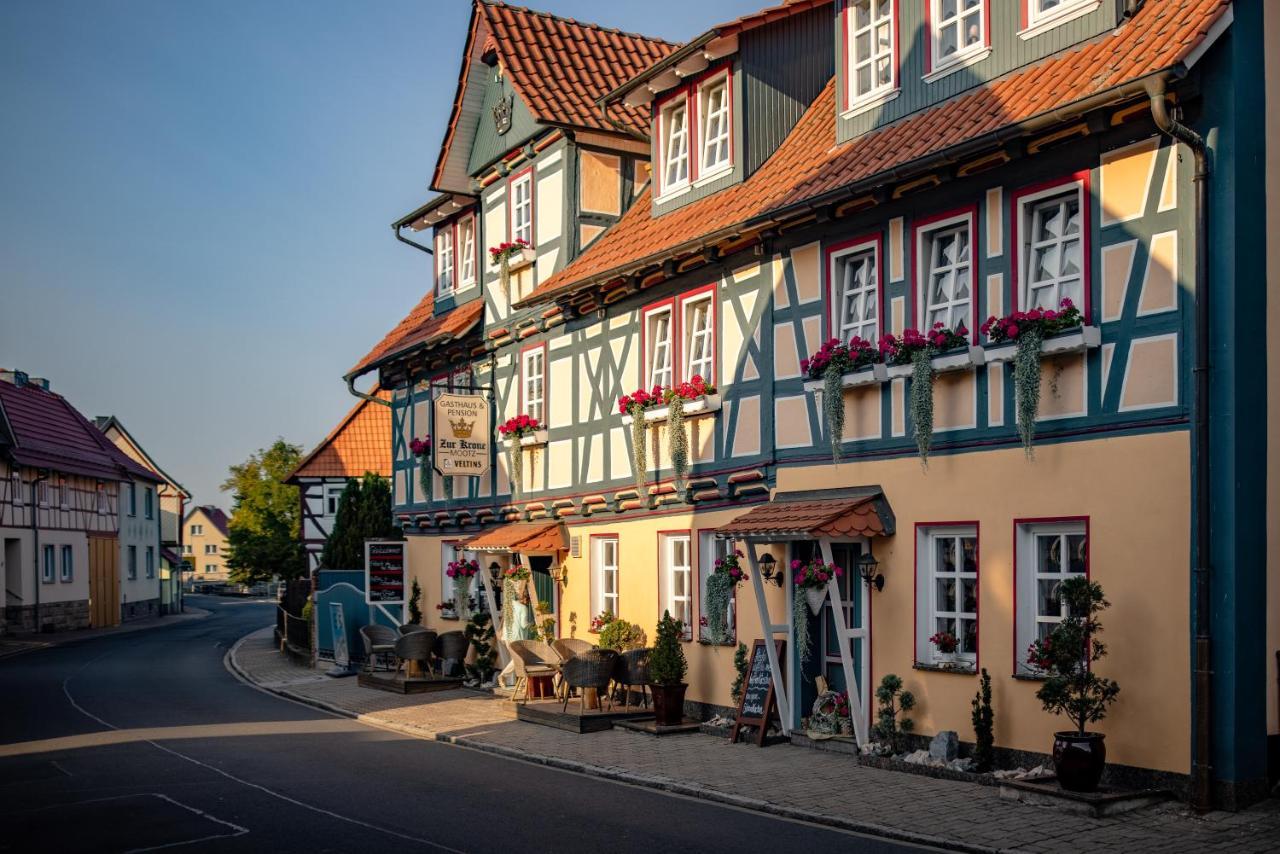 Pension Zur Krone Martinfeld Buitenkant foto