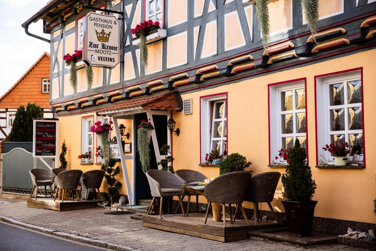 Pension Zur Krone Martinfeld Buitenkant foto