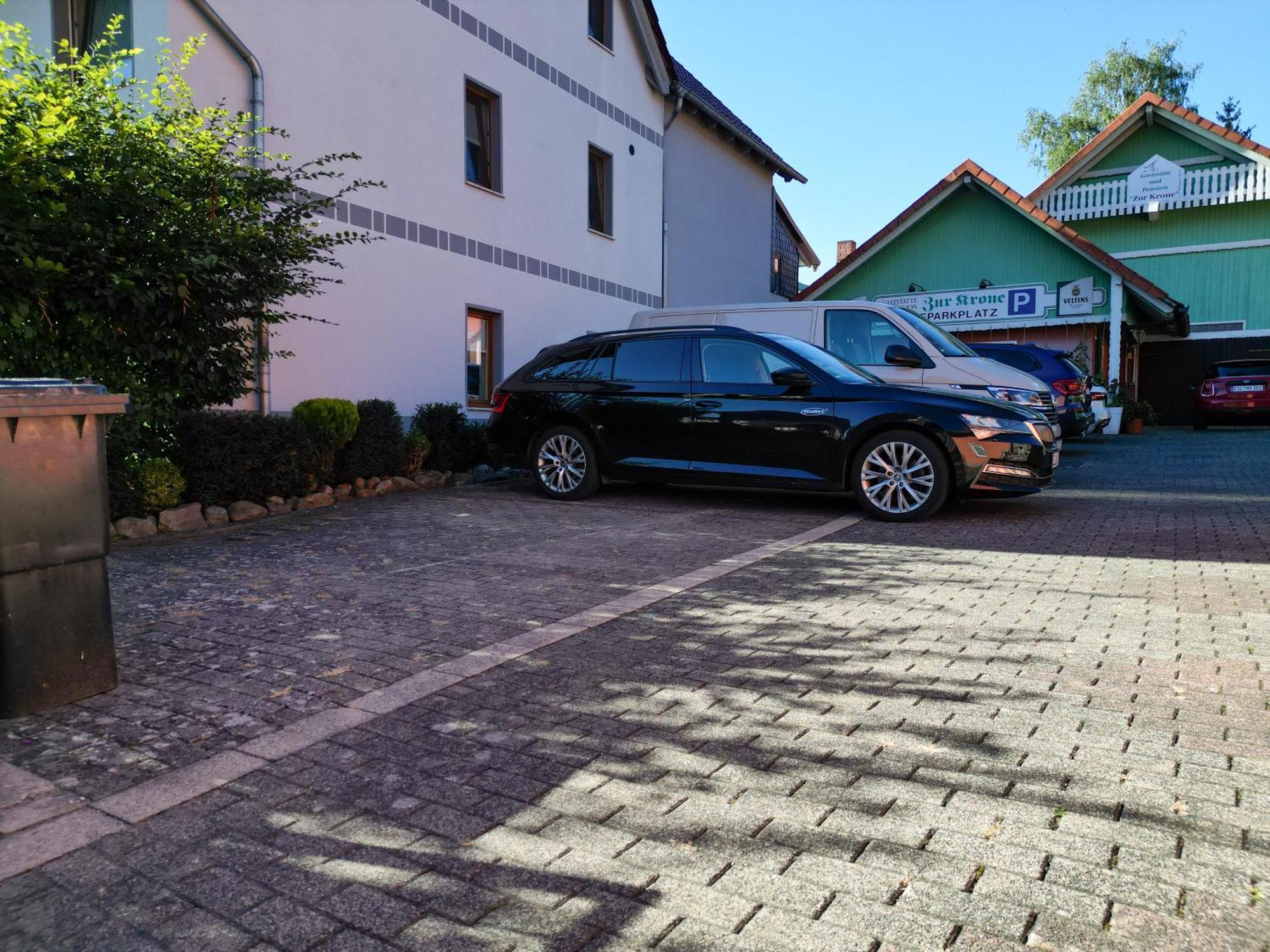 Pension Zur Krone Martinfeld Buitenkant foto