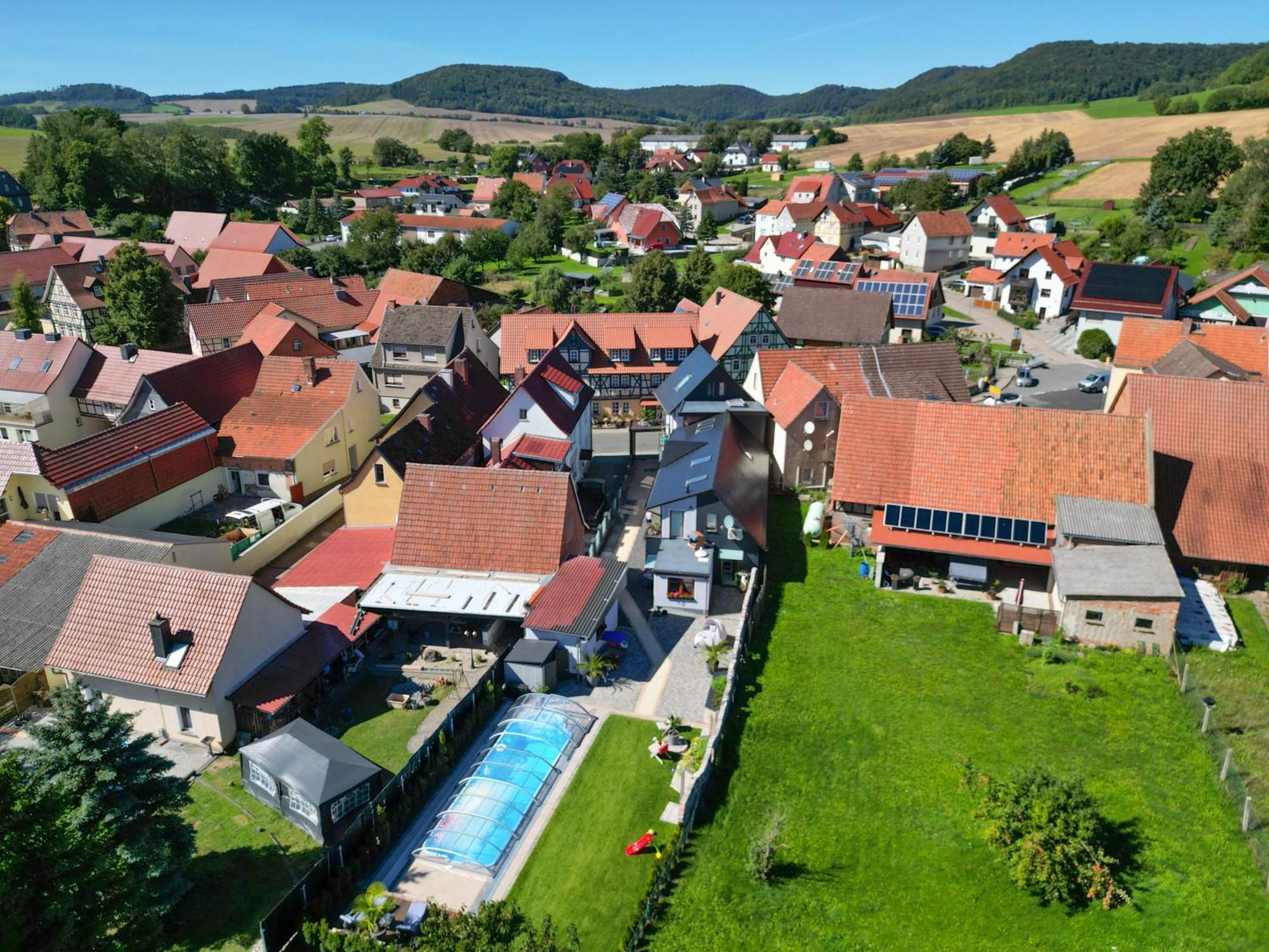 Pension Zur Krone Martinfeld Buitenkant foto