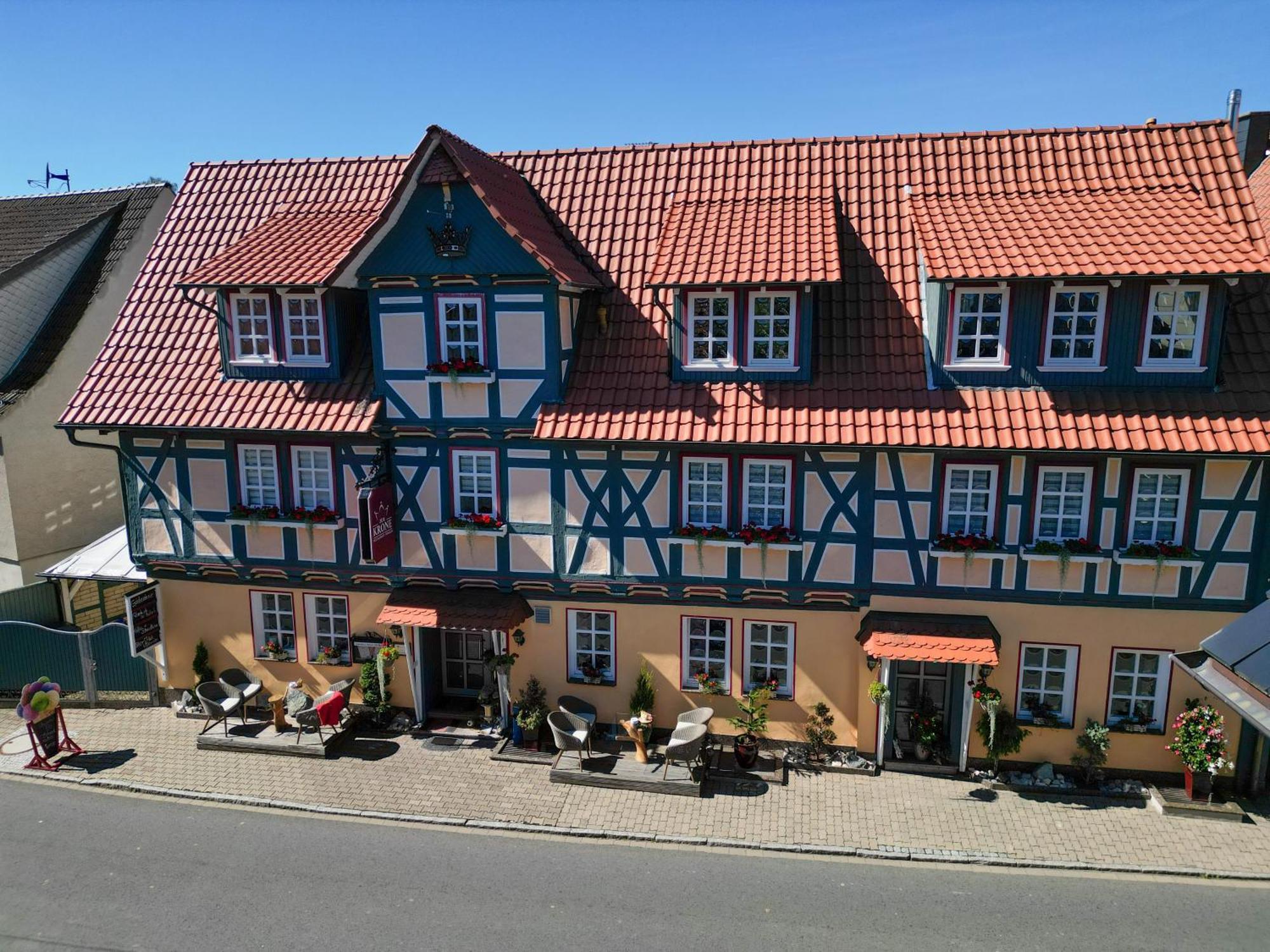 Pension Zur Krone Martinfeld Buitenkant foto